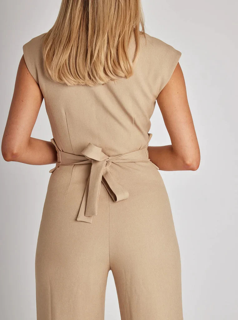 Moza’s ermeløse jumpsuit