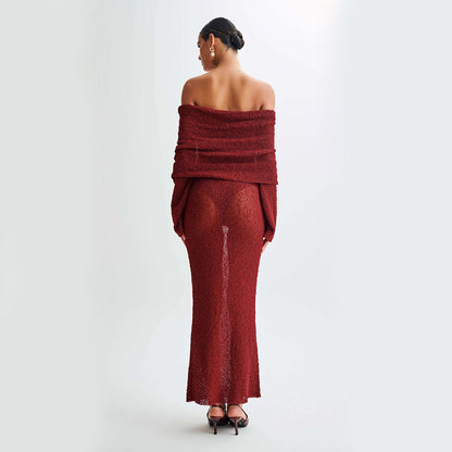 Moza's off shoulder-kjole